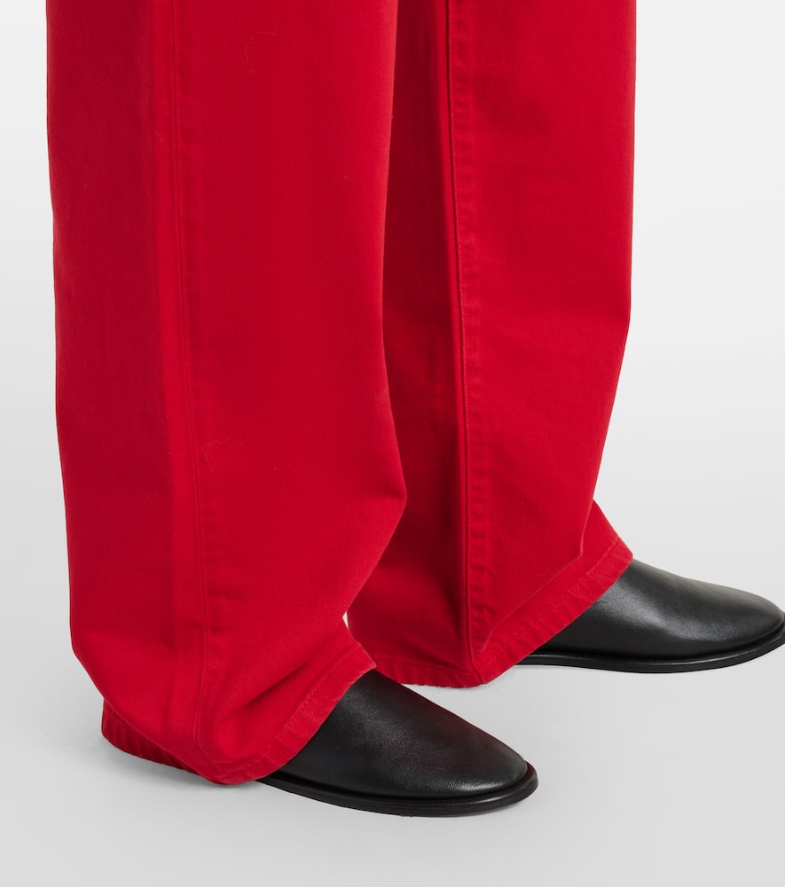 Róhe Mid-rise wide-leg jeans