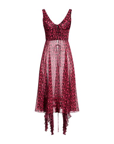 Woman Maxi dress Fuchsia Size 2 Silk