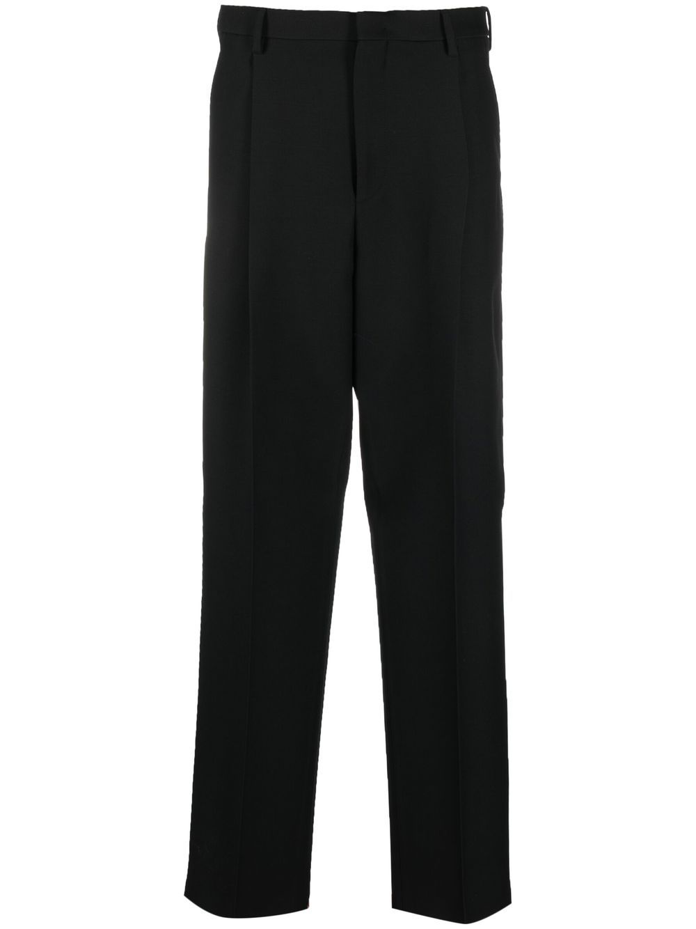 Straight-leg tailored trousers - Pink