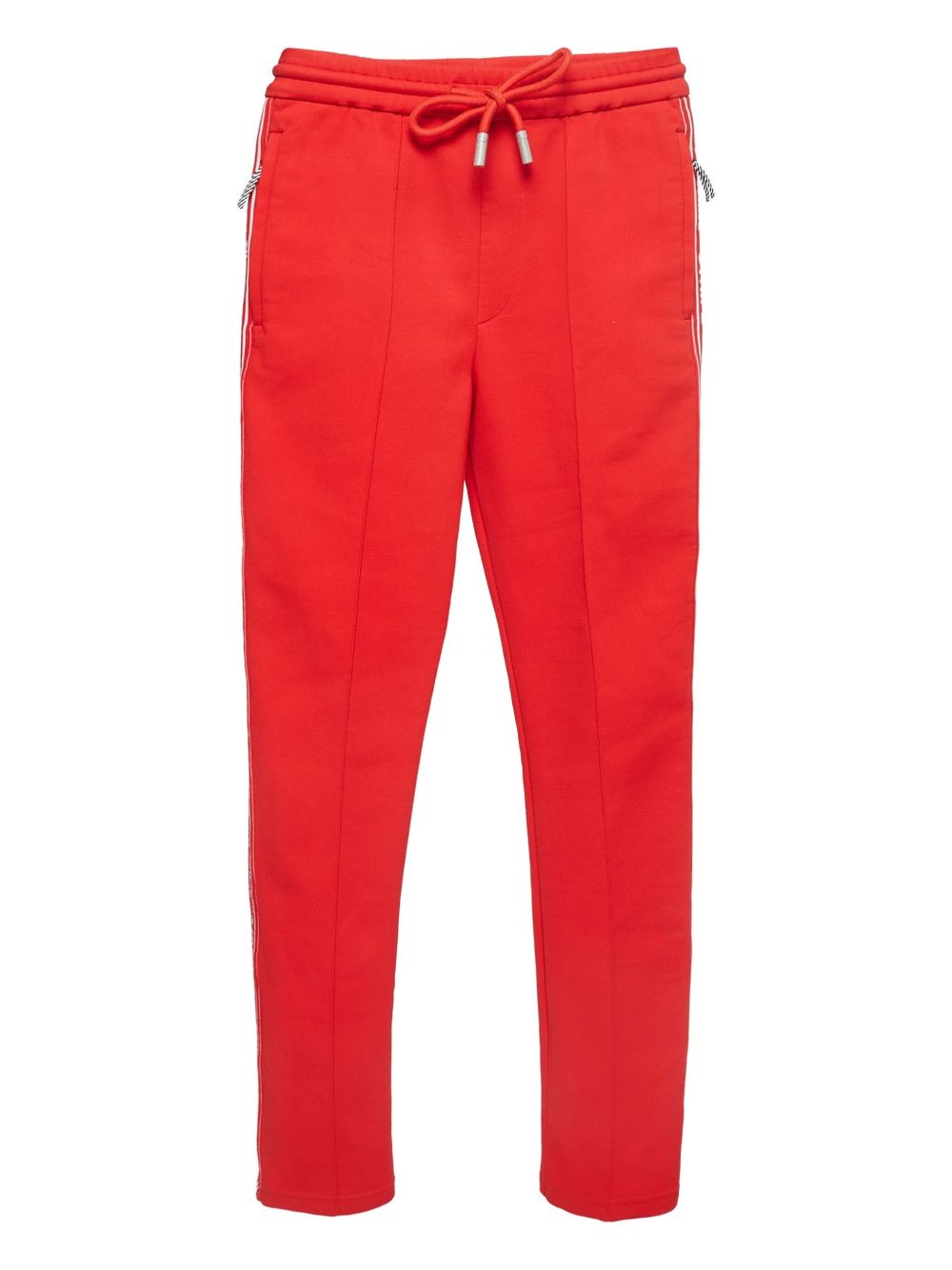 Logo-tape track pants - Red