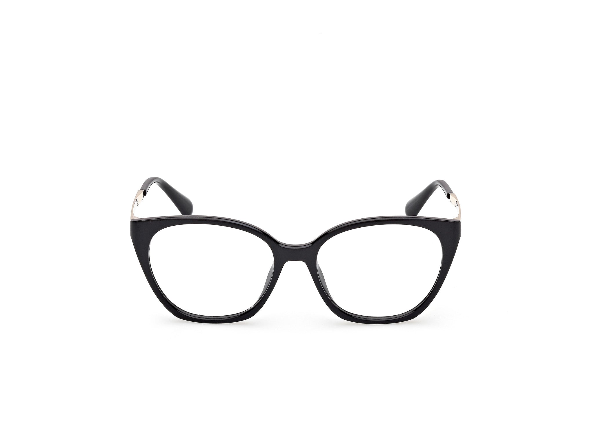 MAX&Co Mujer MAX&Co MO5200 001 Monturas ópticas Inyectado Negro Redonda Norma