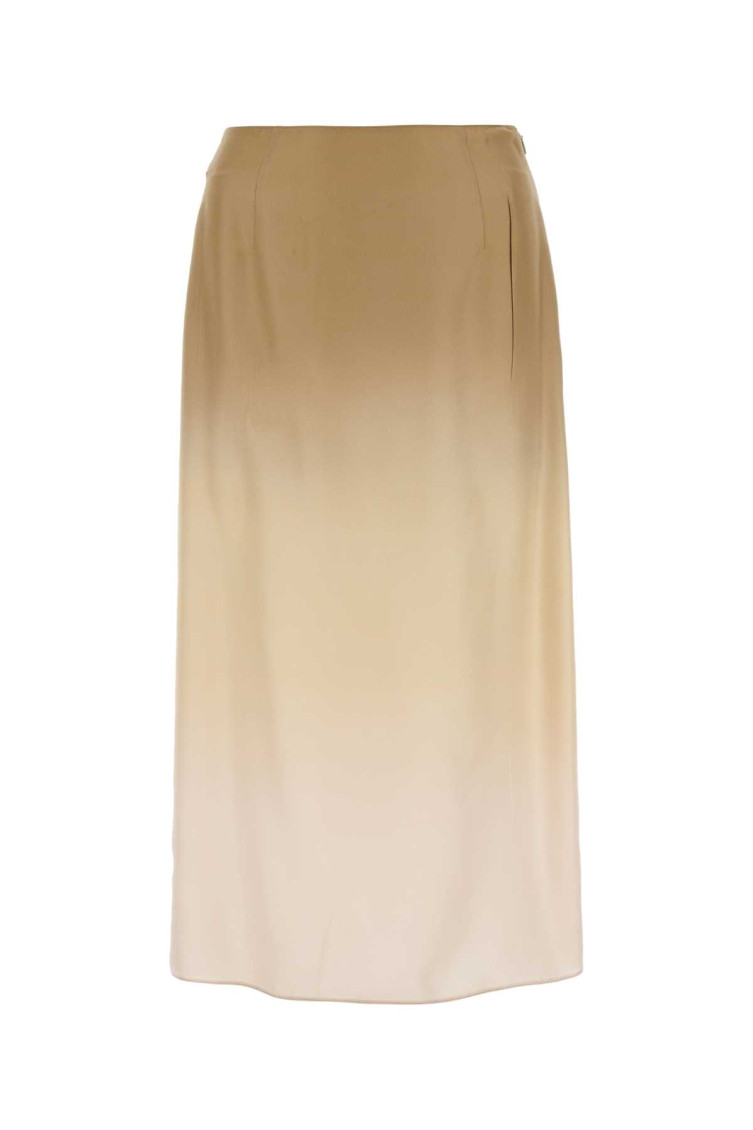 Multicolor Silk Skirt