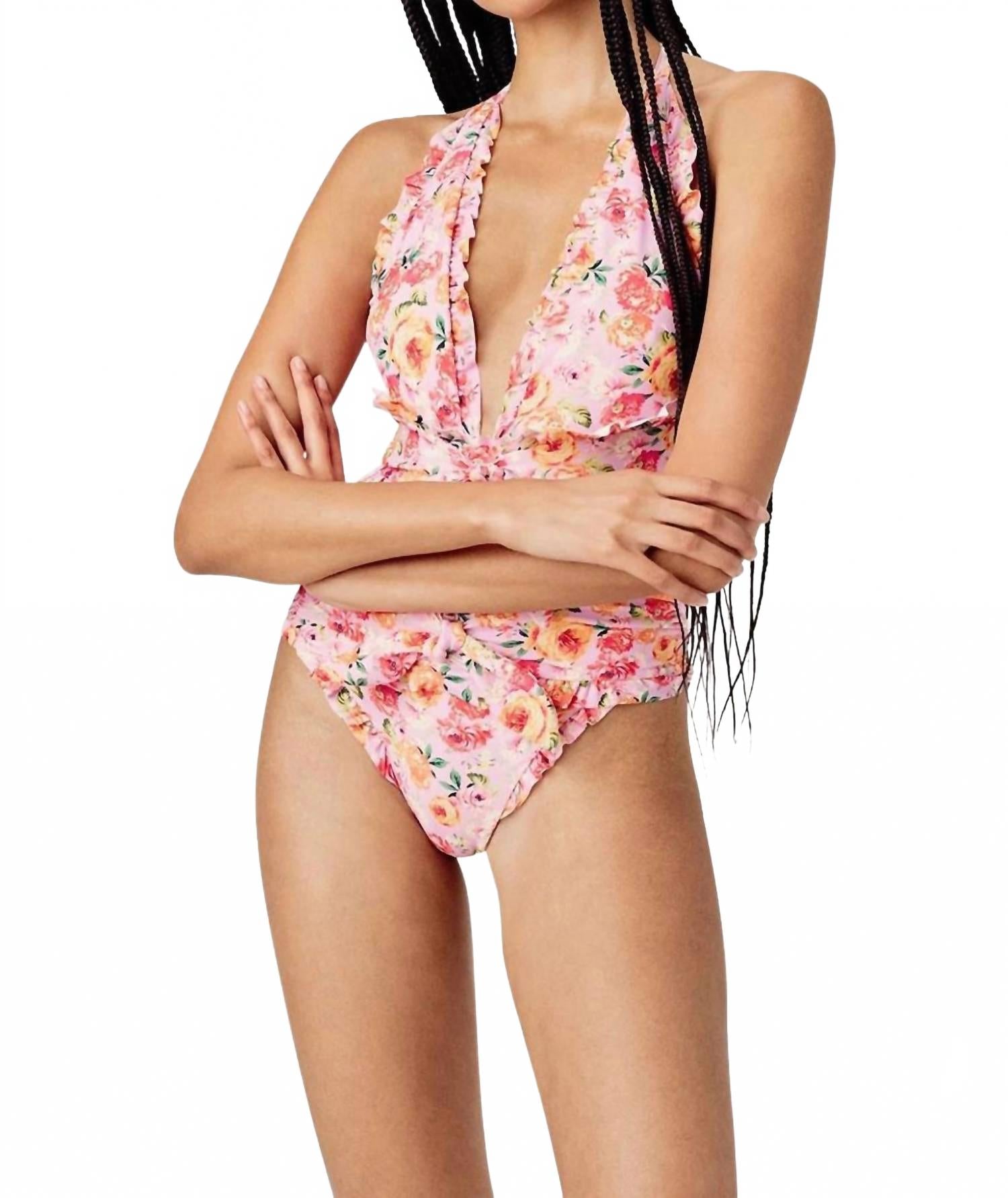 Women's Augusta One Piece In Pink