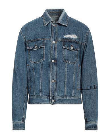 Man Denim outerwear Blue