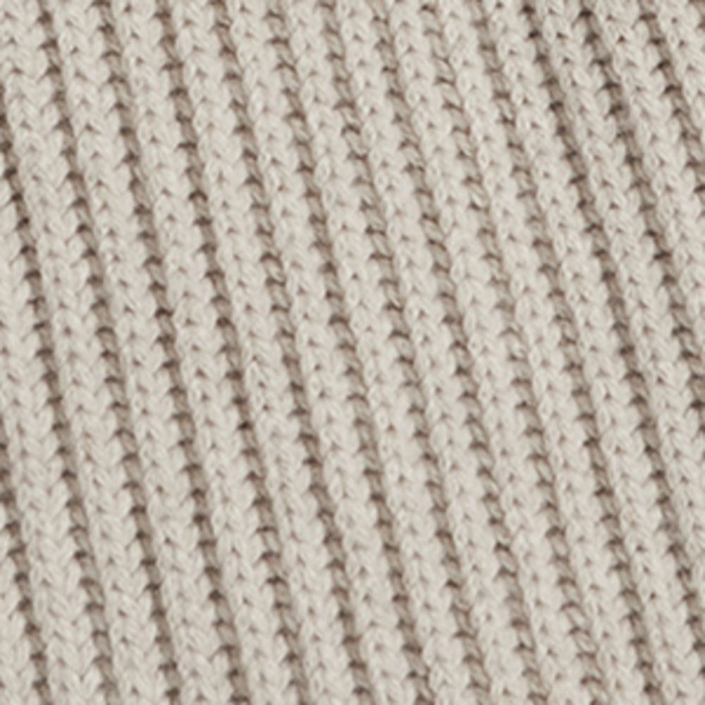 Cashmere Rib-Knit Scarf