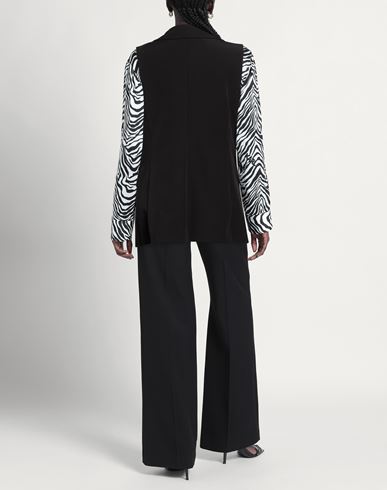 Woman Blazer Black Size 8 Polyester, Elastane