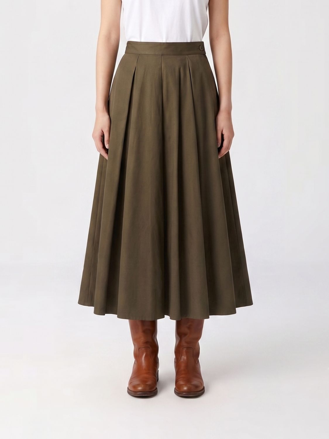 Skirt Woman color Forest Green