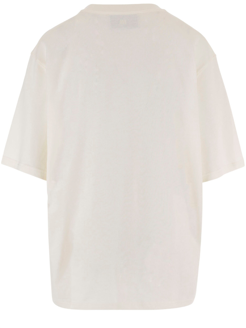 Quota -Big Adc Embossed Tshirt T-Shirt White