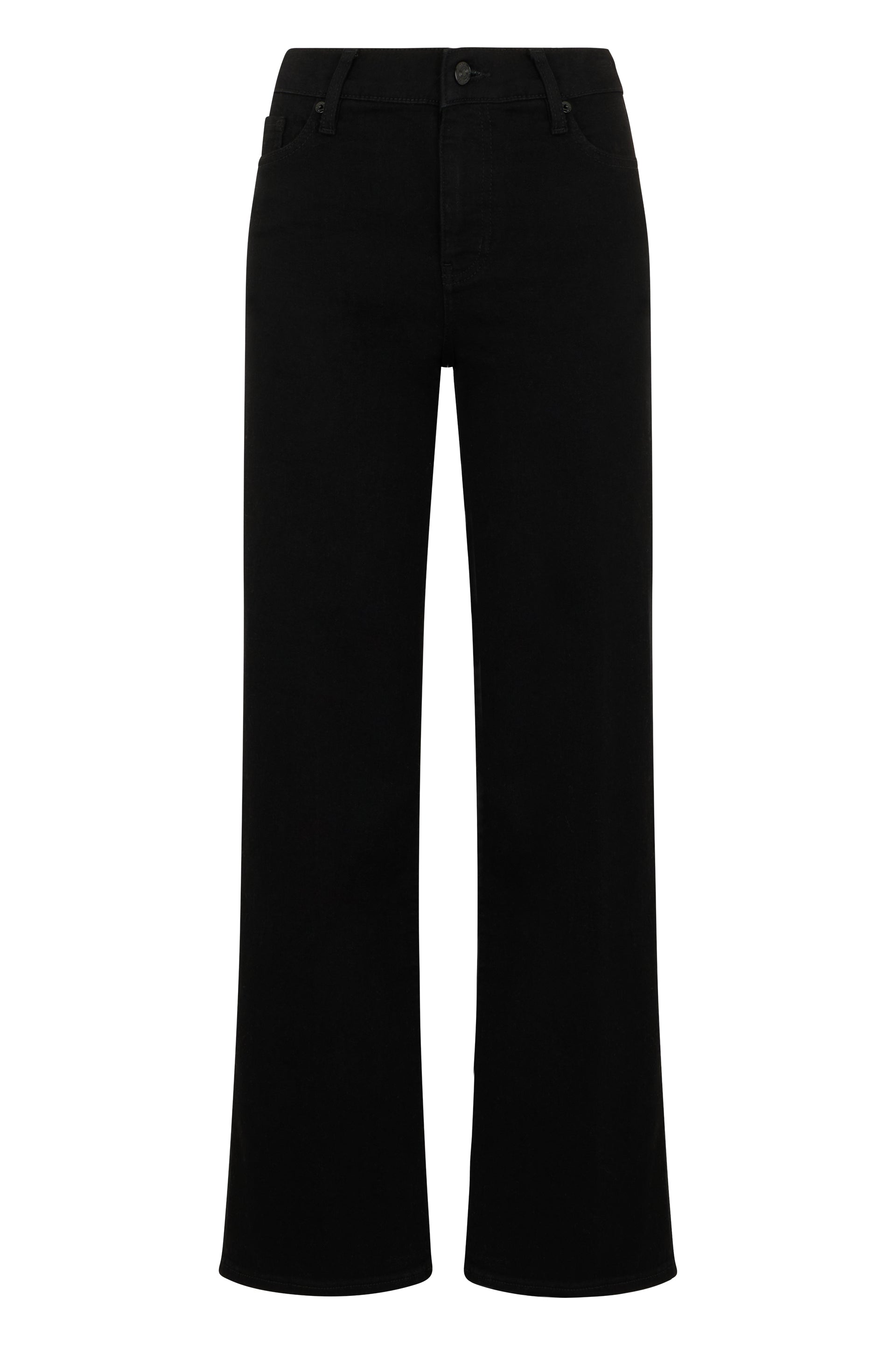 High-Waisted Straight Leg Jeans