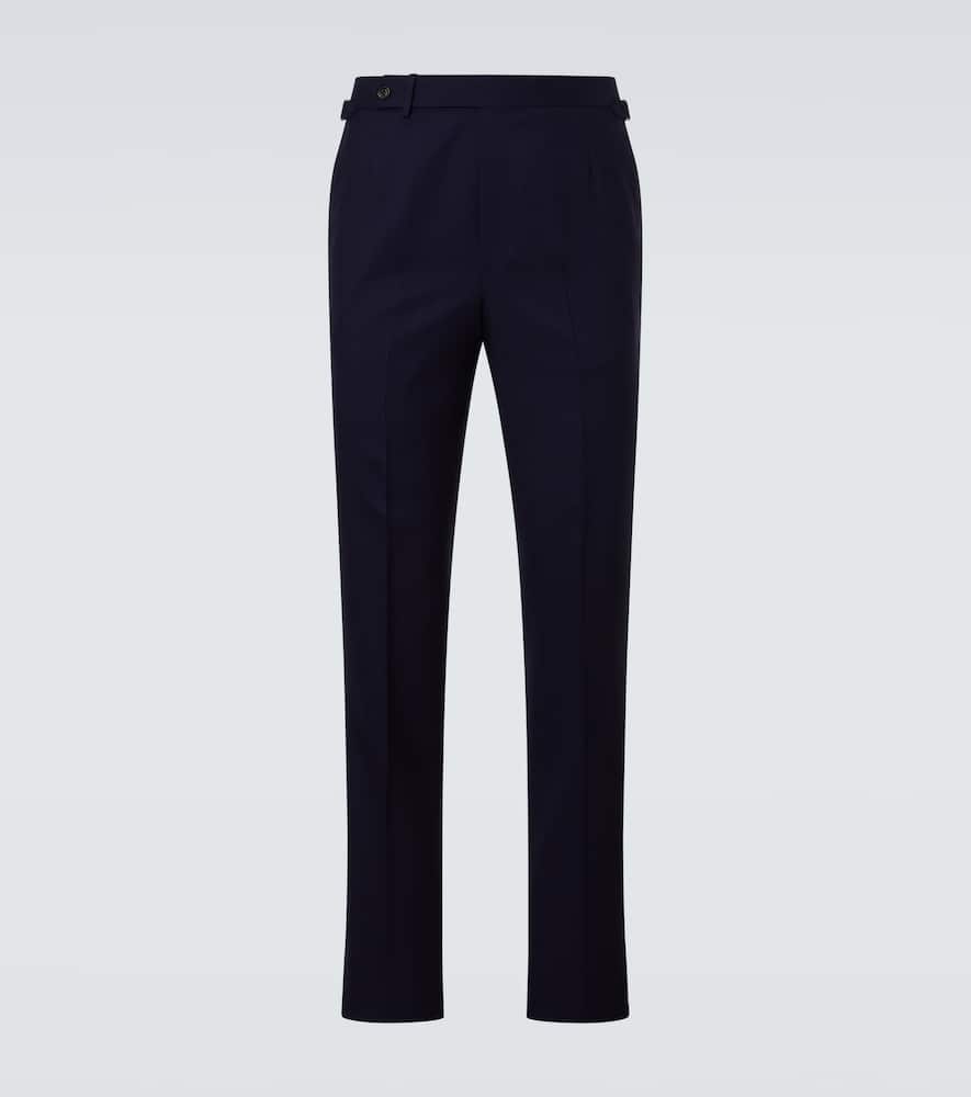 Tropical wool suit pants