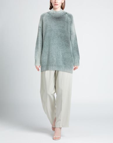 Woman Turtleneck Light green Size 6 Cashmere
