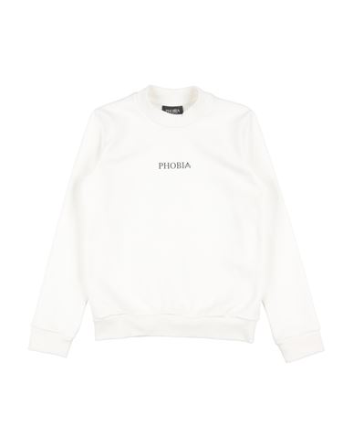 Kid Boy Sweatshirt White Size 14 Cotton