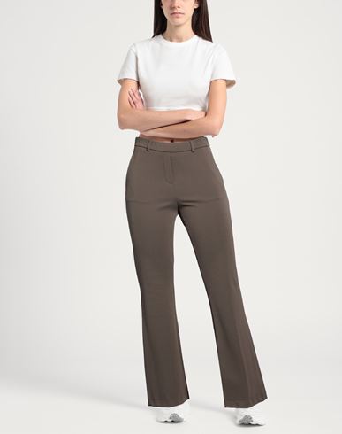 Woman Pants Brown Size 10 Polyamide, Elastane