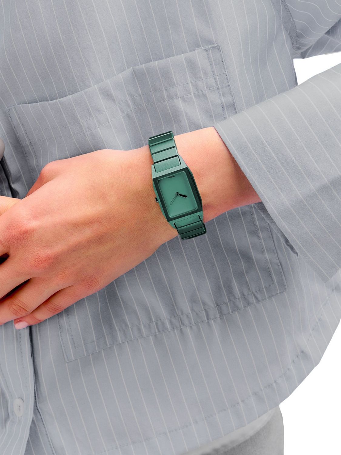 Watch Men color Green
