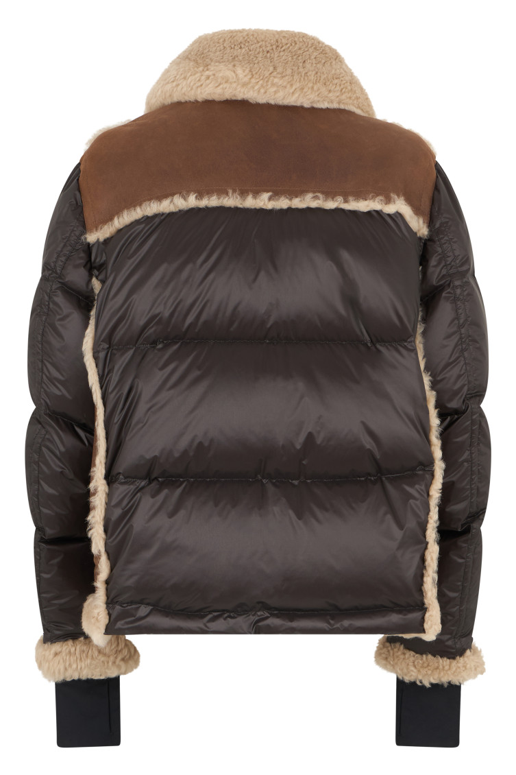 Brown Shirt Collar Jacket
