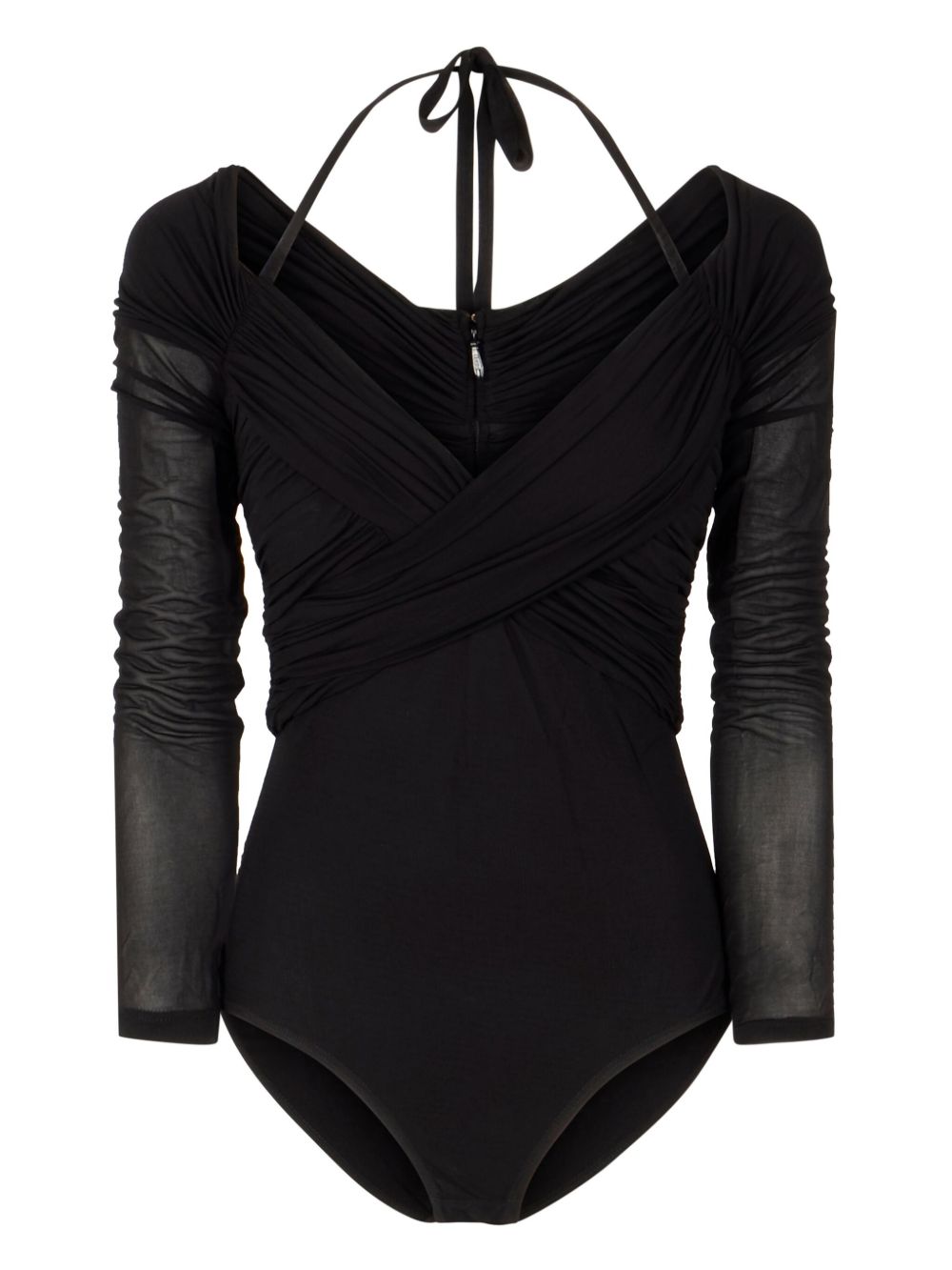 ZIMMERMANN draped bodysuit - Black