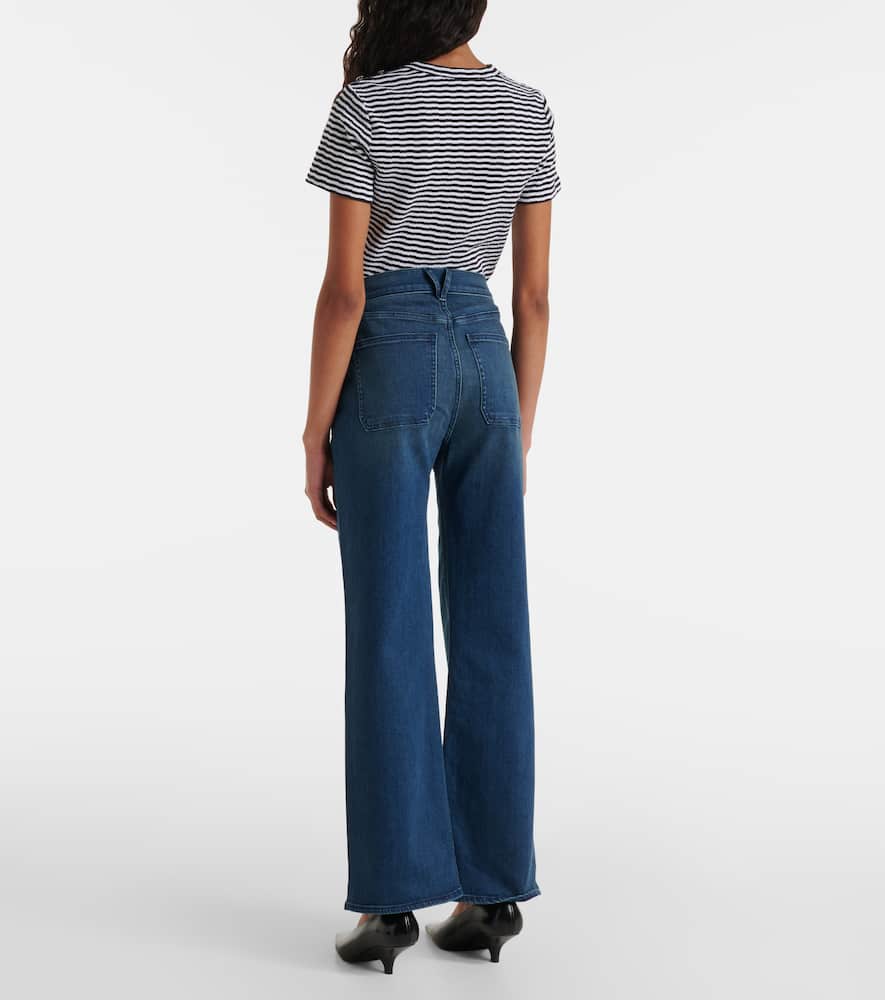 Crosbie high-rise flared jeans