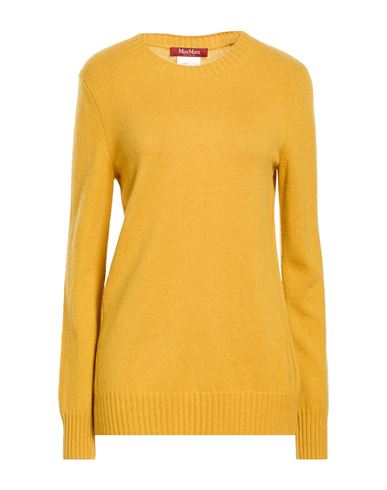 Woman Sweater Mustard Size M Cashmere