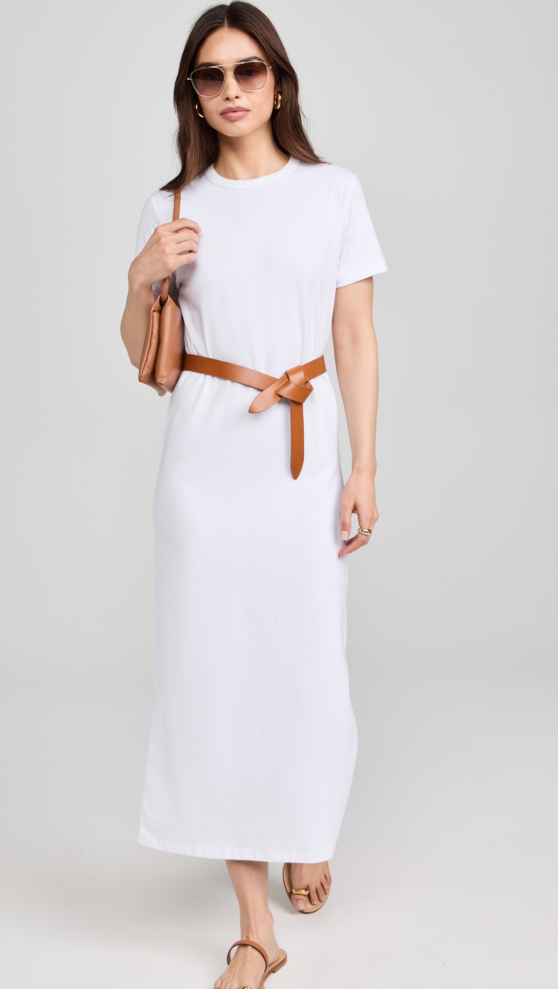 The Perfect Tee Dress White