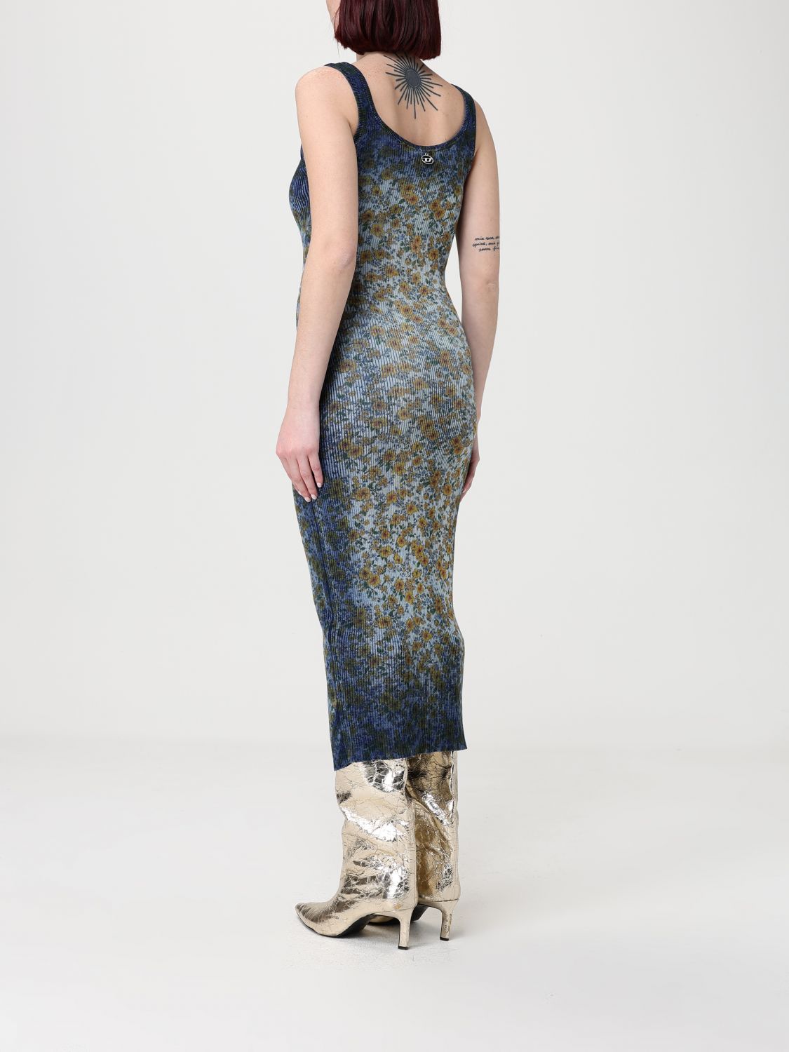 Dress Woman color Denim