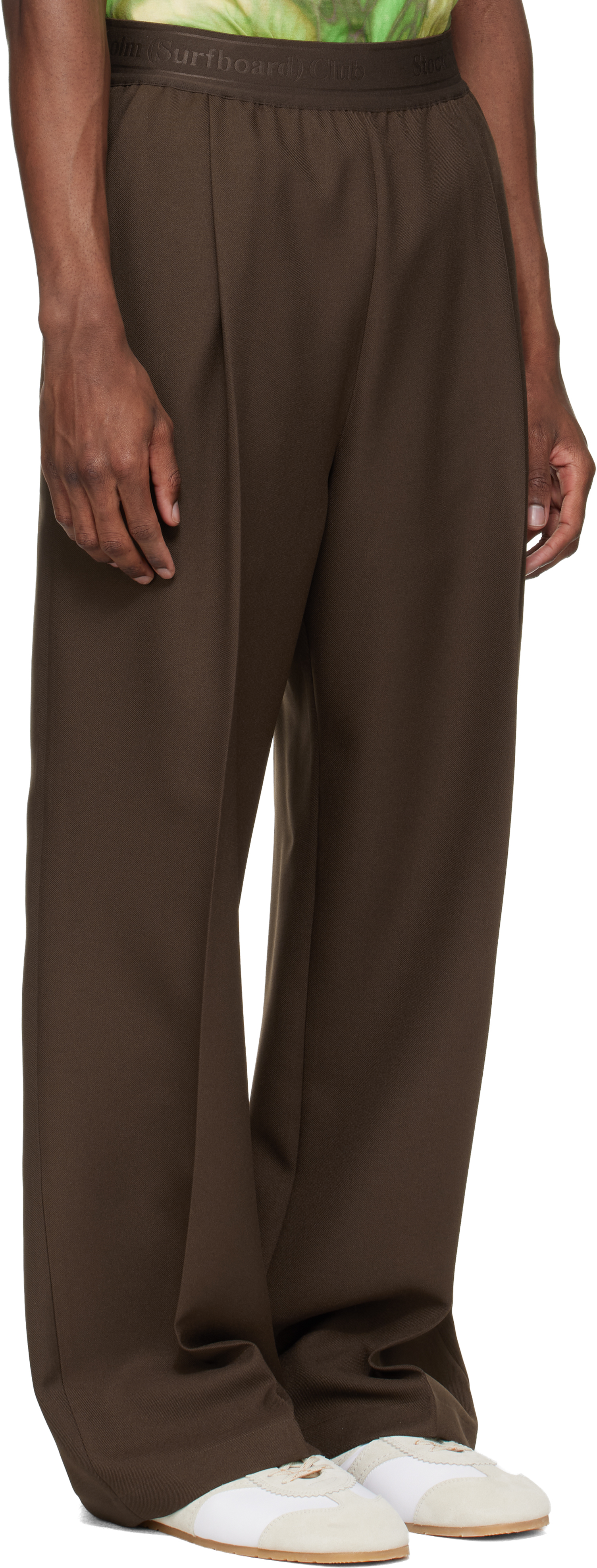 Brown Relaxed Fit Trousers