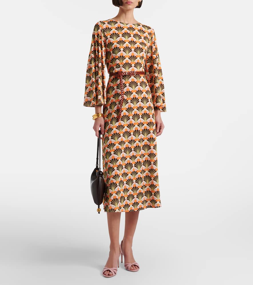Sorella printed midi dress