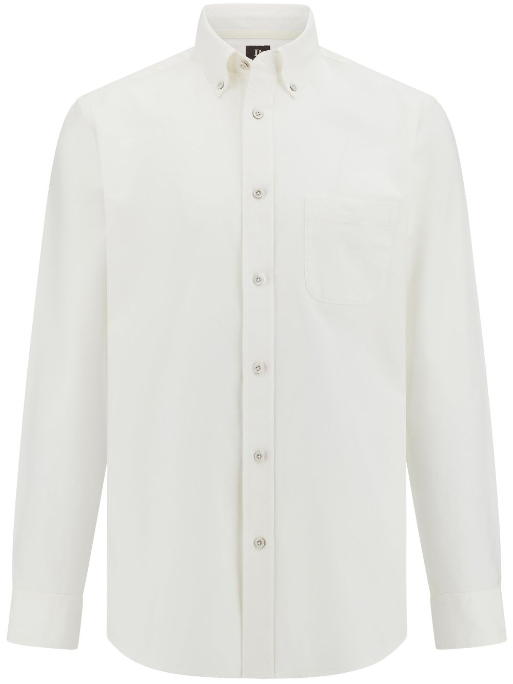 Regular Fit Oxford Cotton Shirt - White