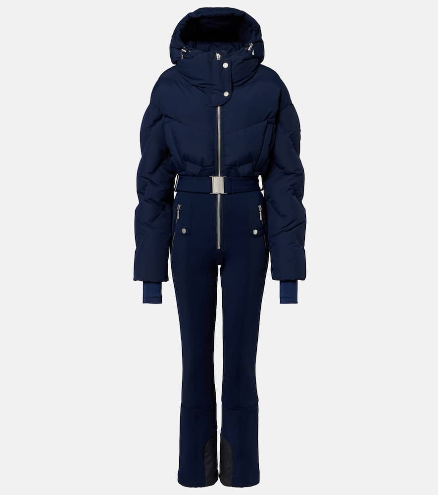 Ajax quilted down ski suit