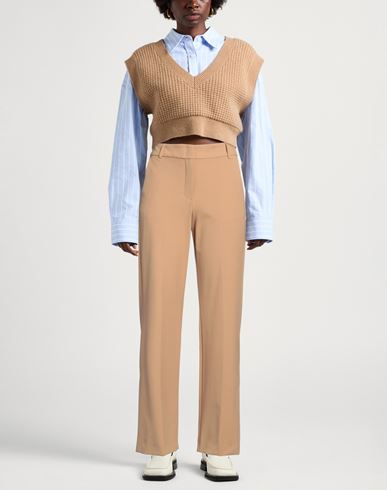 Pennyblack Woman Pants Sand Size 4 Polyester, Viscose, Elastane