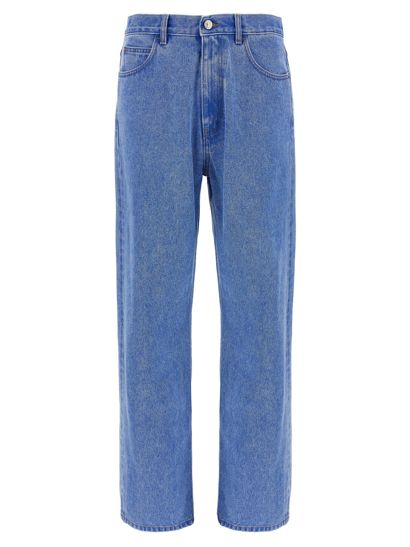 Bleached Coated Jeans
