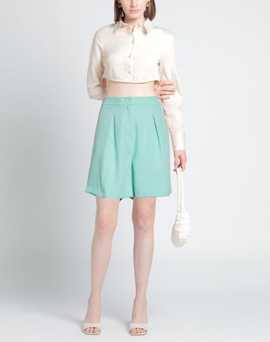 Woman Shorts & Bermuda Shorts Light green