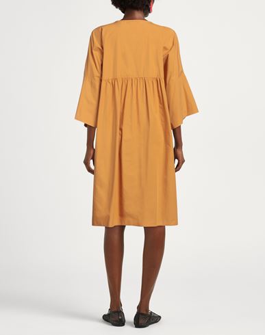 Weekend Max Mara Woman Midi dress Marigold Size 10 Cotton