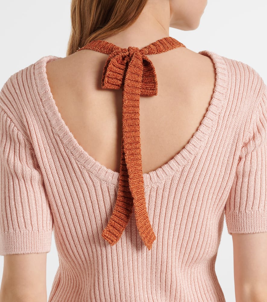 Embroidered sweater