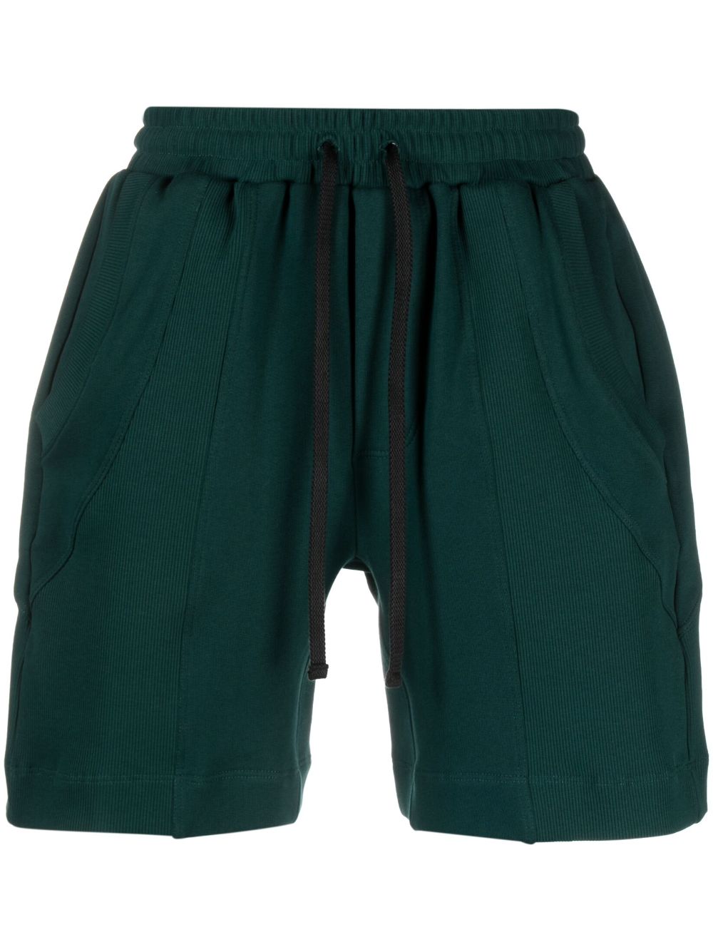 X notRainProof drawstring organic cotton shorts - Grey