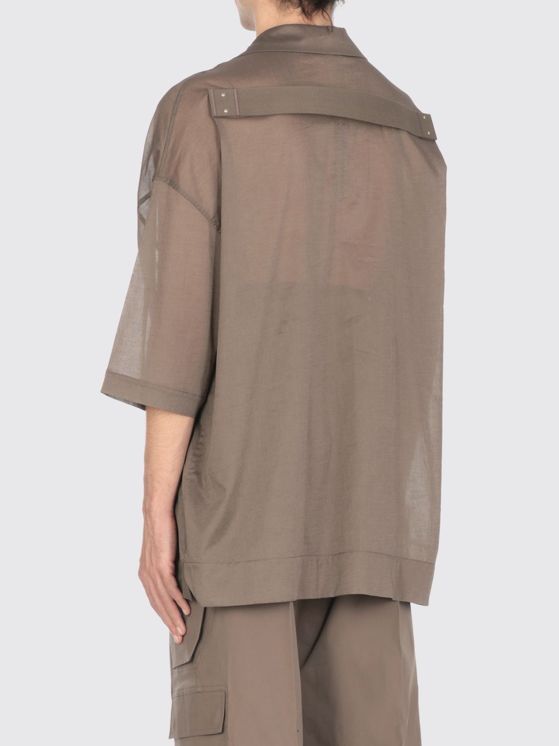 Shirt RICK OWENS Men color Brown