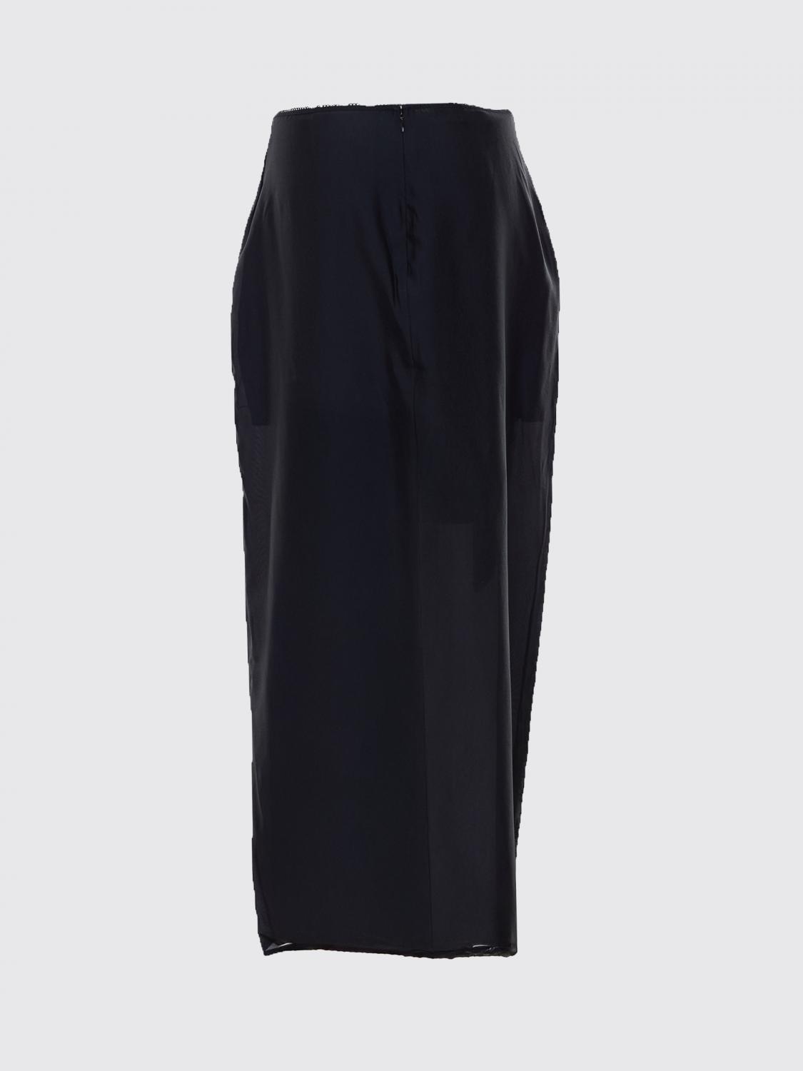 Skirt Woman color Black