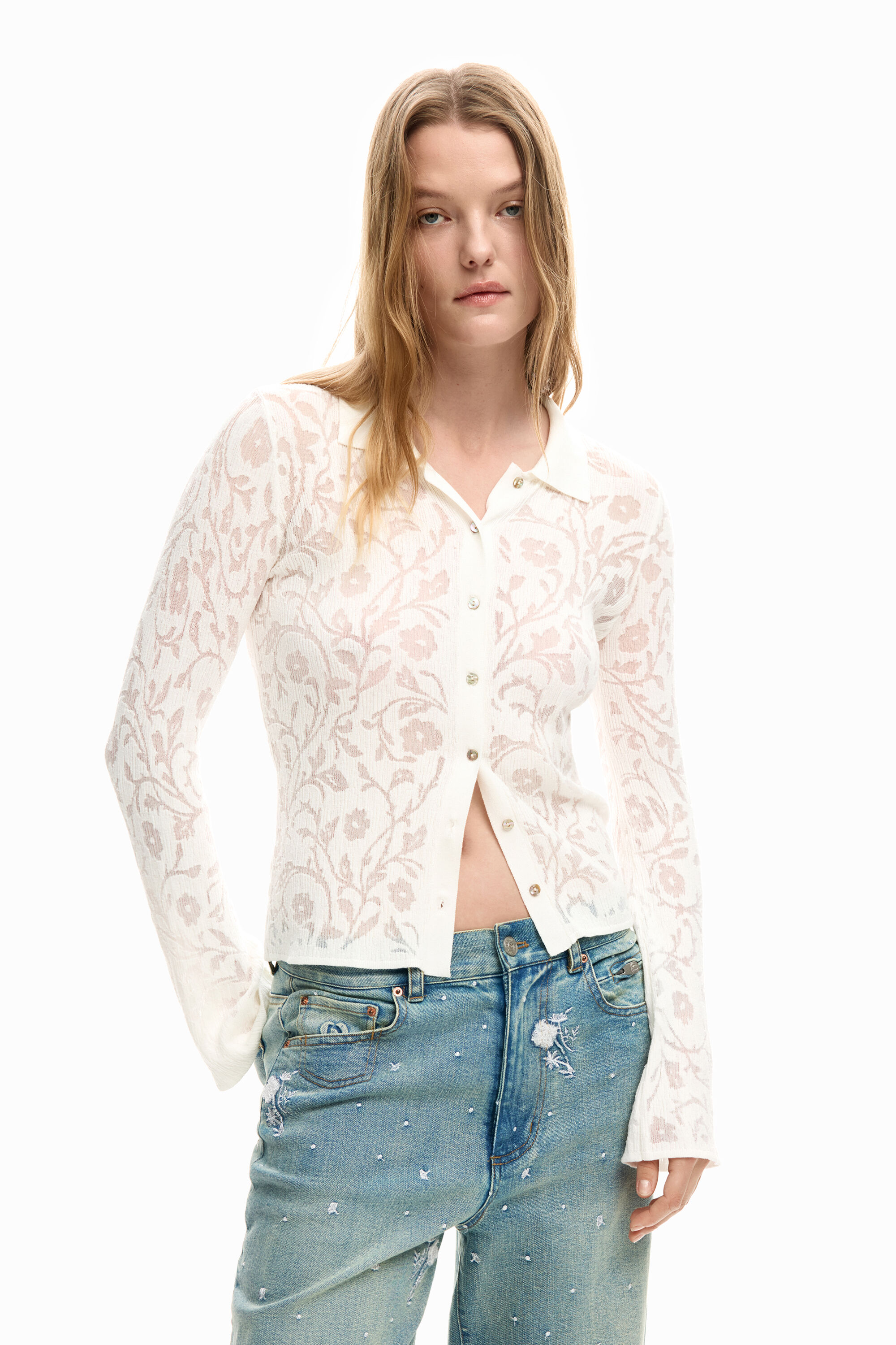 Long Sleeve Knit Shirt