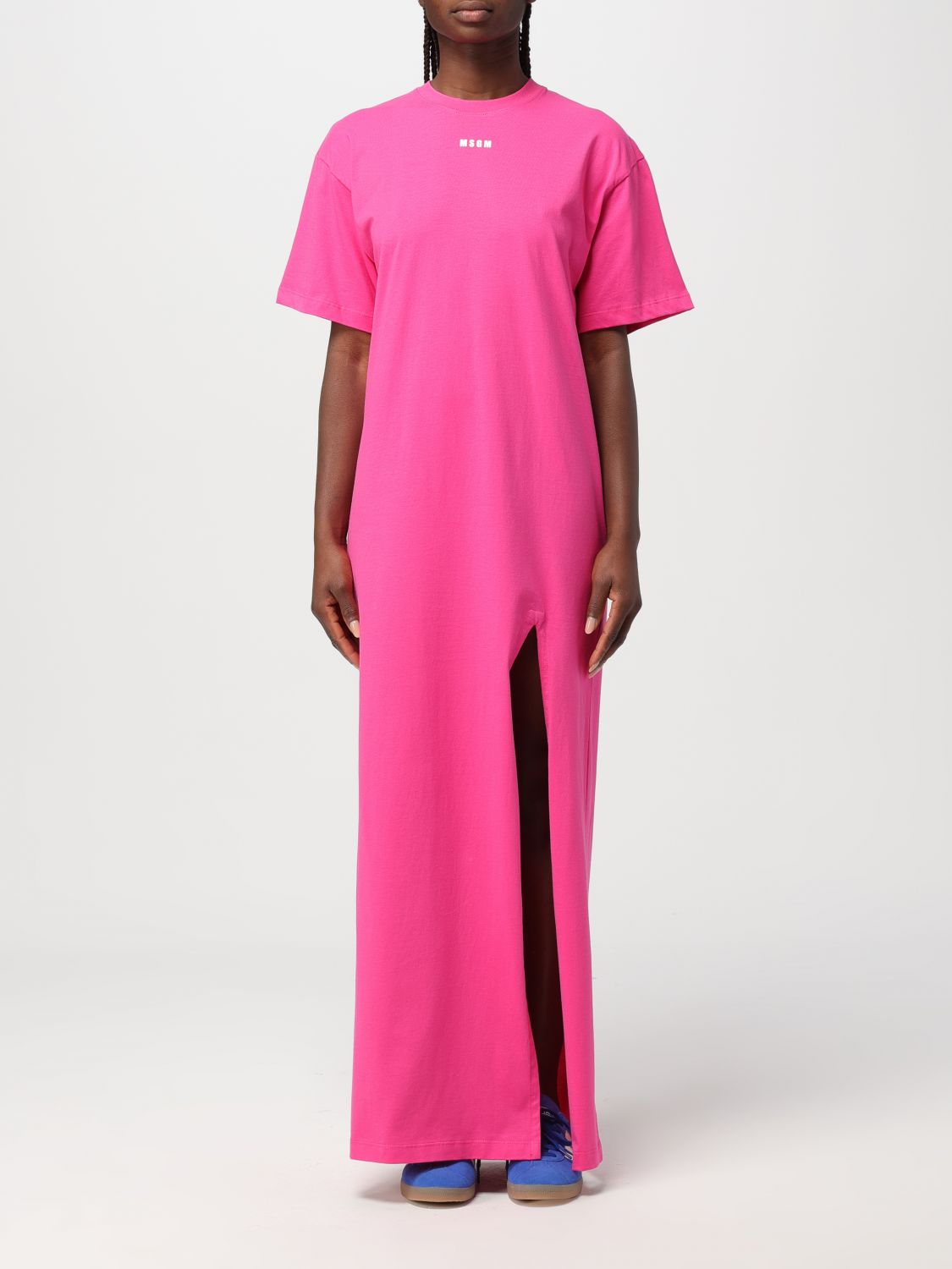 Dress Woman color Fuchsia
