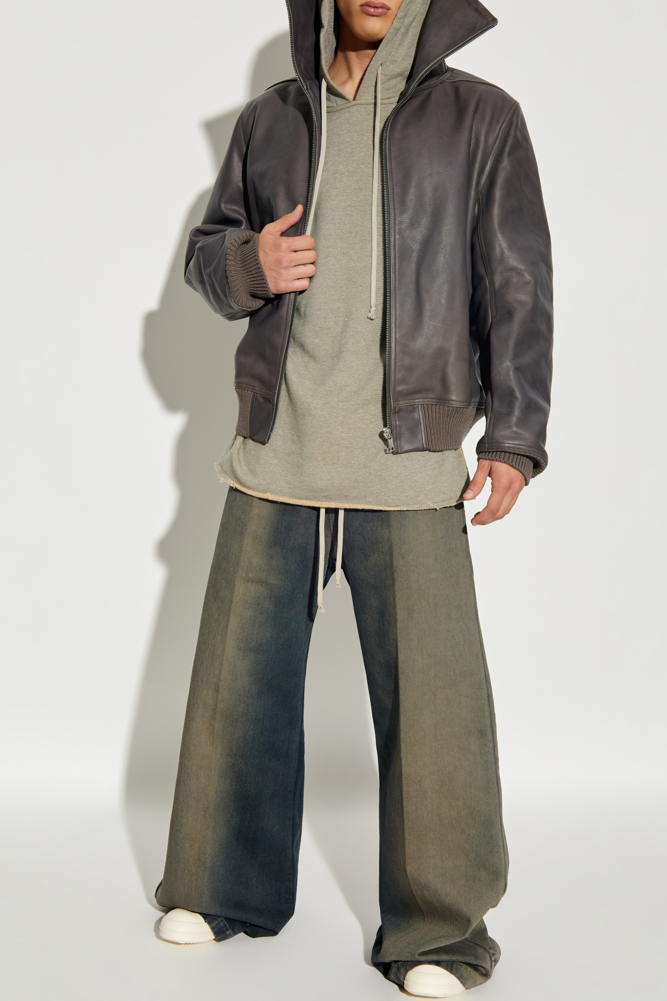 Hoodie "Peter", Men's, Grey