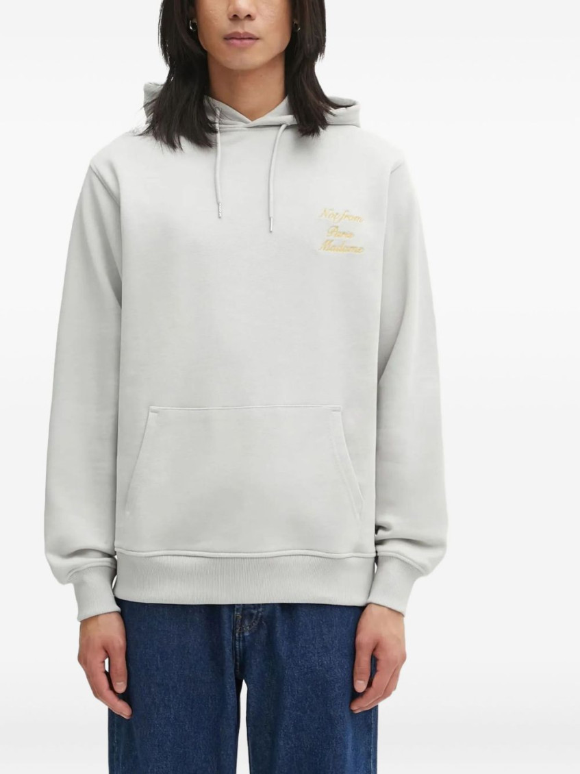 Drôle De Monsieur - logo hoodie featuring kangaroo pocket