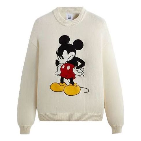X Disney Mickey & Friends Mickey Crewneck Sweater 'Sandrift'