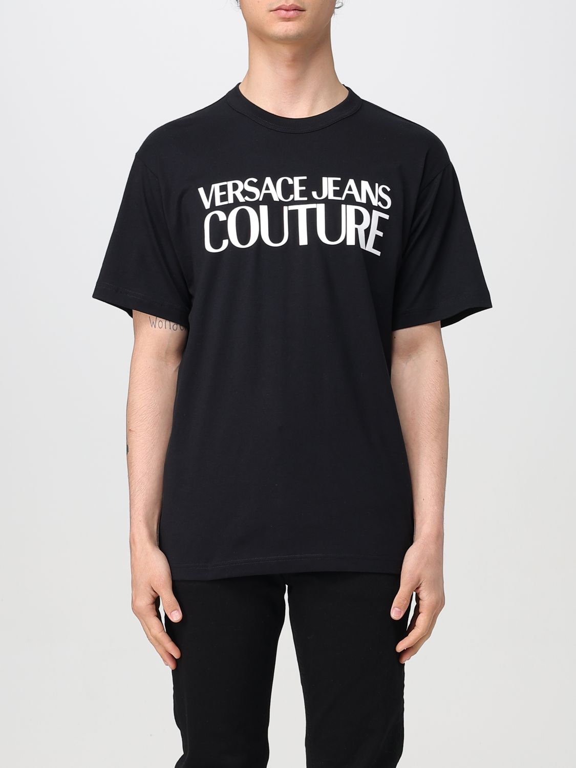 T-Shirt VERSACE JEANS COUTURE Men color Black