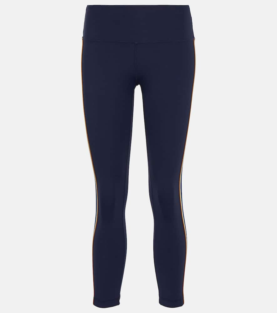 High-rise jersey leggings