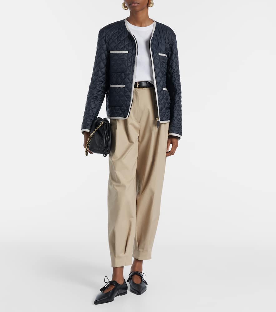 Celeste quilted canvas jacket