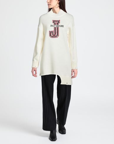 Woman Turtleneck Ivory Size S Acrylic, Wool