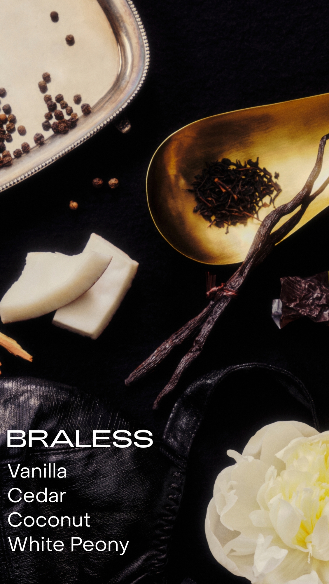 BRALESS: The Solid Perfume No Color 3.60 oz/ 102 g