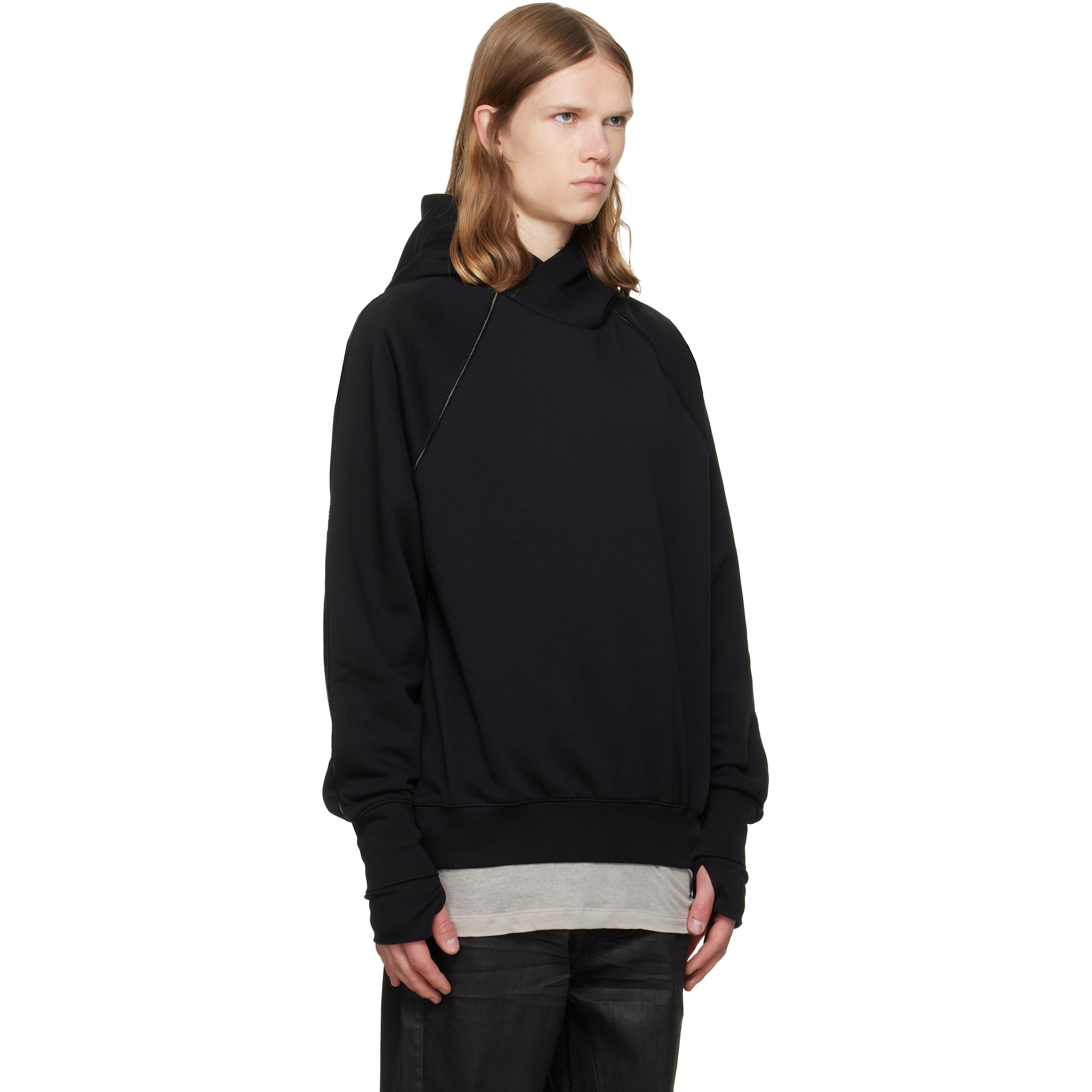 Black MS 193 Hoodie