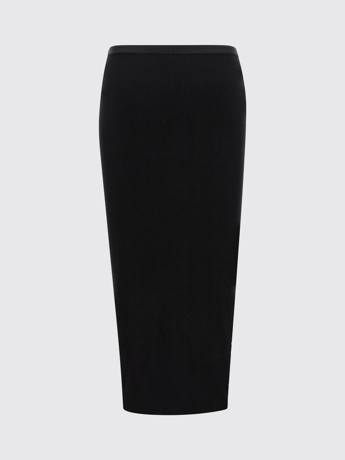 Skirt Woman color Black