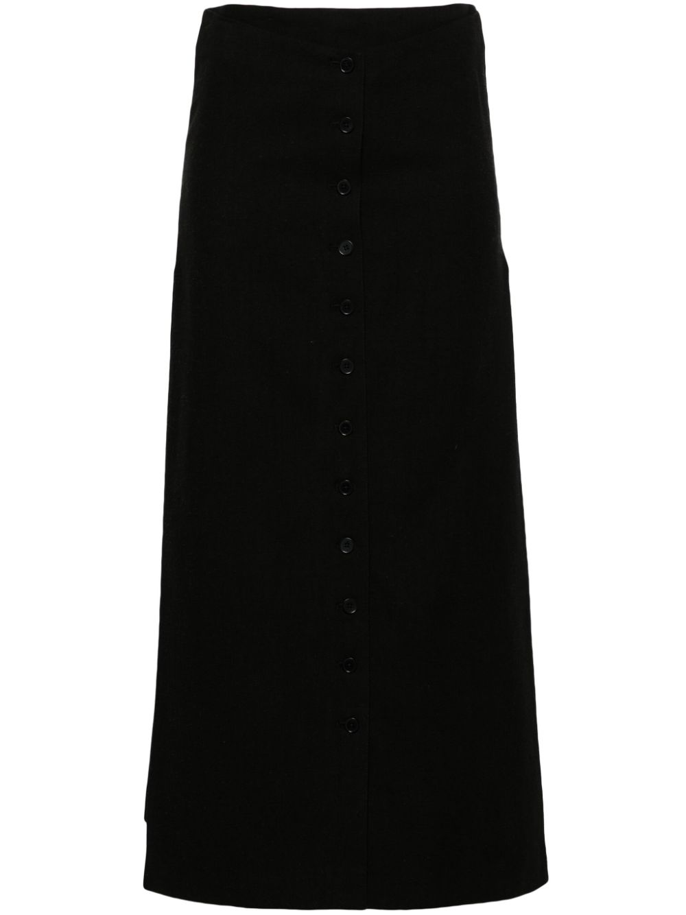 Atriblack buttoned skirt