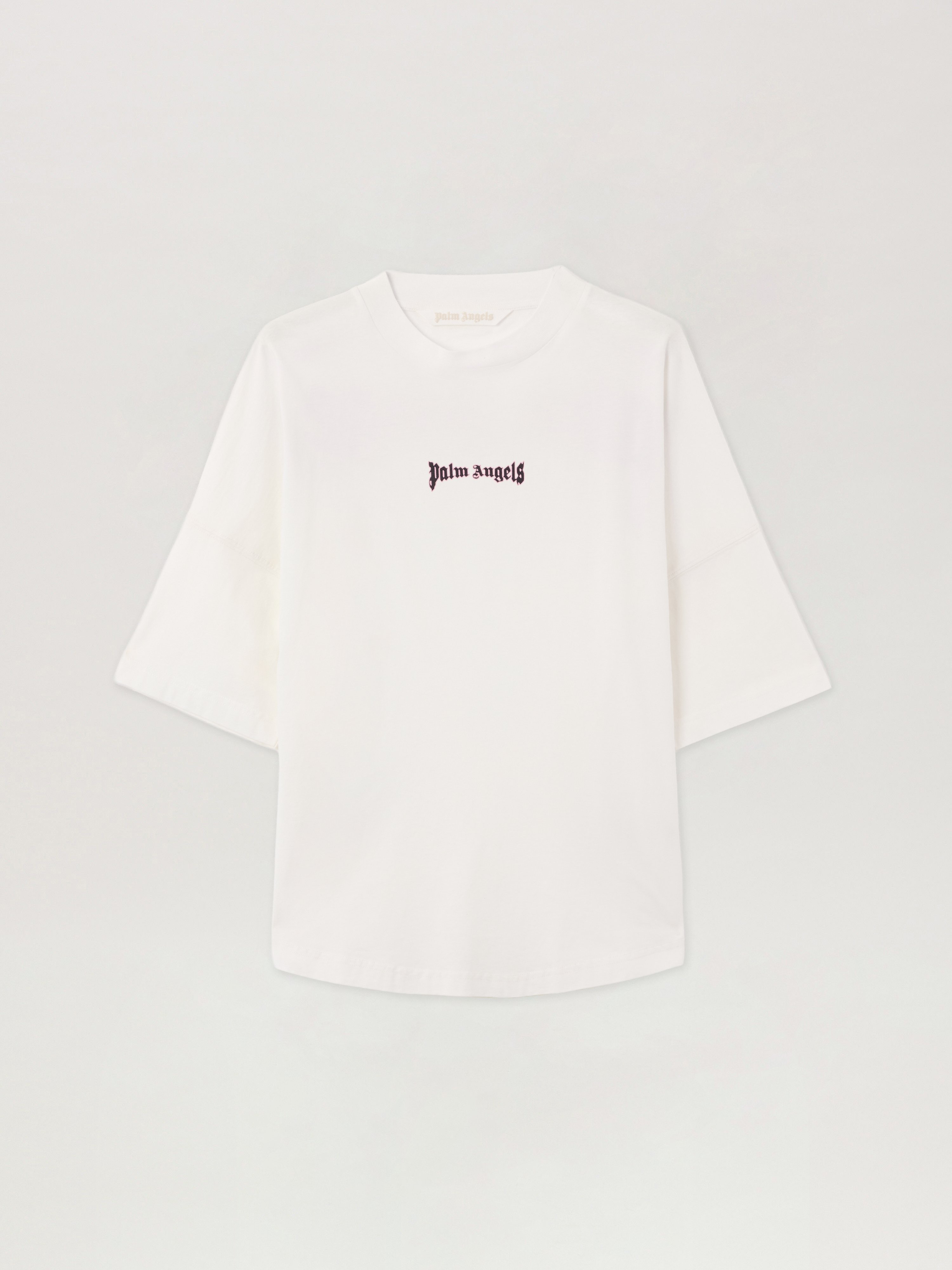 Outline Logo Over T